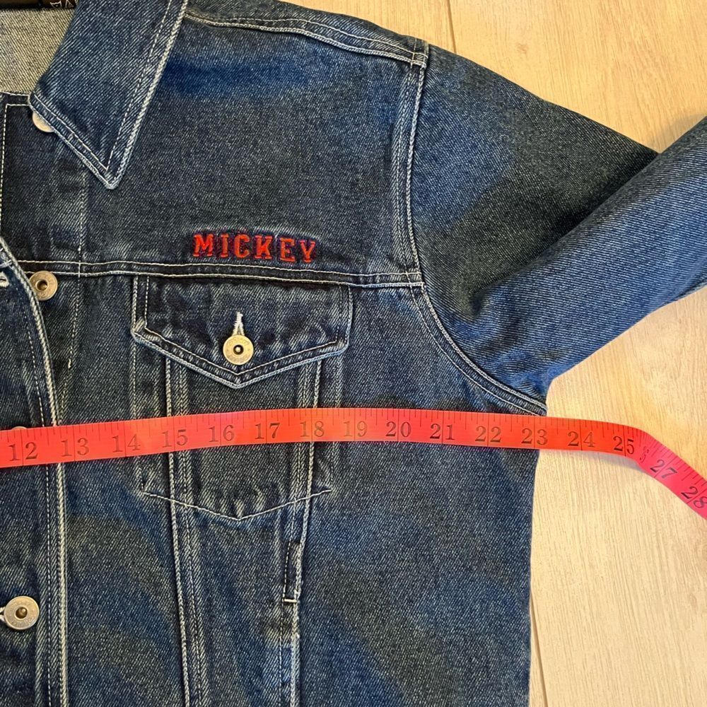 Vintage 90s Jerry Leigh Mickey Unlimited Disney Jean Jacket - Picture 10 of 13